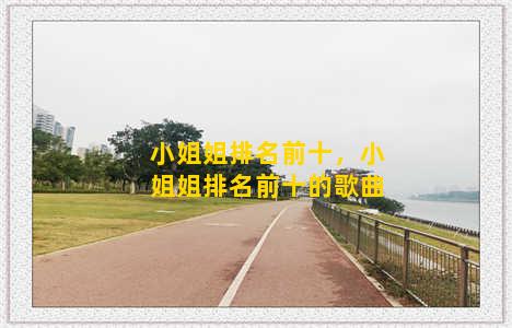 小姐姐排名前十，小姐姐排名前十的歌曲